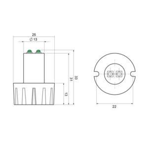 Afmetingen TN-626315-GR