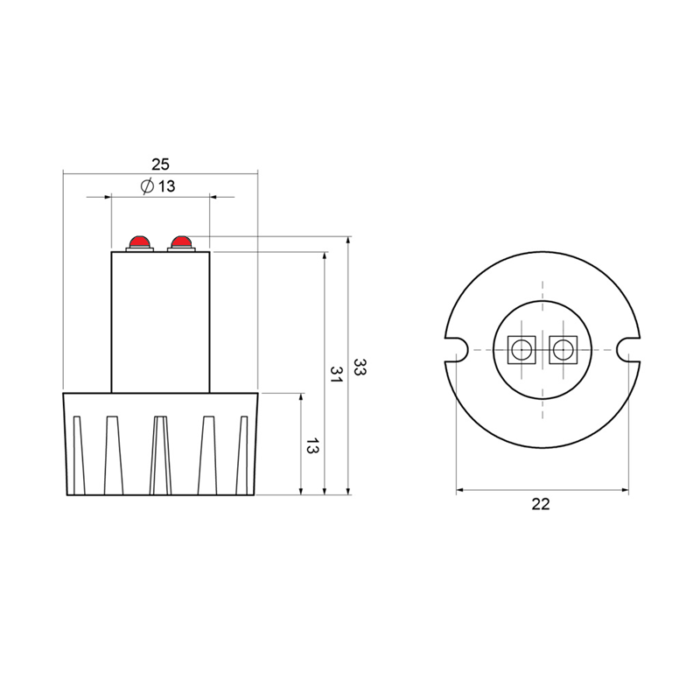 Afmetingen TN-626315-RO