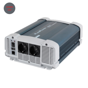 Purepower sinus omvormer 1500w - 12v - omvormer die geschikt is voor 12 volt gebruik - caravan, camper, auto, boot of ander soort voer of vaartuig dat een 12 volt aansluiting heeft - word geleverd incl. aansluitmateriaal en handleiding