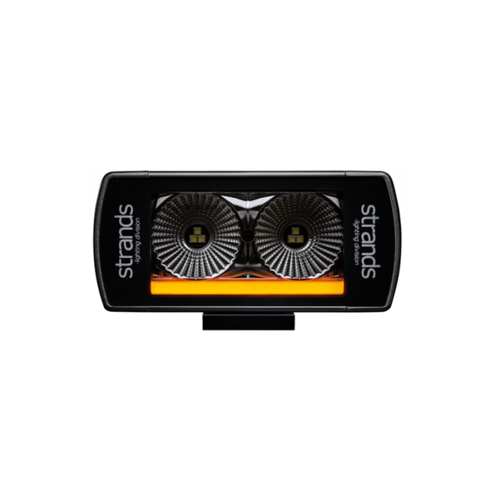 Strands Next Level LED Arbeitsscheinwerfer 6 Zoll - Arbeitsscheinwerfer mit dreifarbigem Standlicht - Strands 809219 - Arbeitsscheinwerfer für 12 und 24 Volt - EAN: 7350133816362