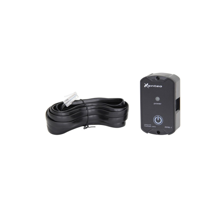Purepower Spannungswandler Fernbedienung - PPR1 - Mit diesem Gerät kannst du den Spannungswandler in deinem Auto, LKW, Wohnwagen, Wohnmobil, Traktor oder Boot einfach EIN- und AUSschalten - Lieferung mit 4 m Kabel