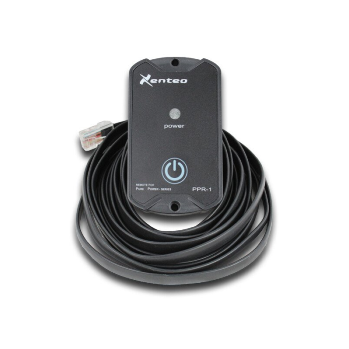 Purepower Spannungswandler Fernbedienung - PPR1 - Mit diesem Gerät kannst du den Spannungswandler in deinem Auto, LKW, Wohnwagen, Wohnmobil, Traktor oder Boot einfach EIN- und AUSschalten - Lieferung mit 4 m Kabel