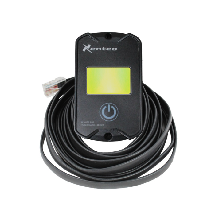 Purepower inverter remote control - PPR3 - luxury version with LED screen - with this device you can easily switch the inverter in your car, truck, caravan, camper, tractor, or boat ON and OFF - supplied with 4-meter cable