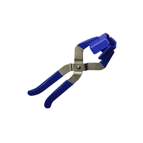 Wheel nut cap pliers with rubber handle and protection - nut cap pliers for a truck and fits 32 and 33mm socket