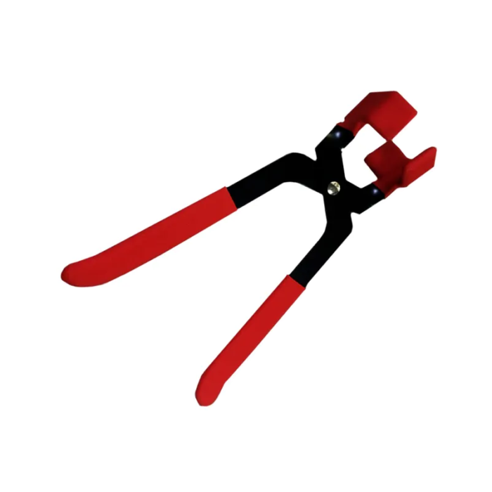 Wheel nut cap pliers Heavy Duty with rubber handle and protection - nut cap pliers for a truck and fits 32 and 33mm caps