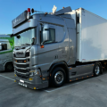 Scania vrachtwagen met een Hadley luchthoorn