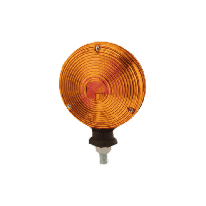 Nedking spiegellamp oranje/rood - met BA15S lampfitting - geschikt voor 12 en 24 volt gebruik - EAN: 6090431745728