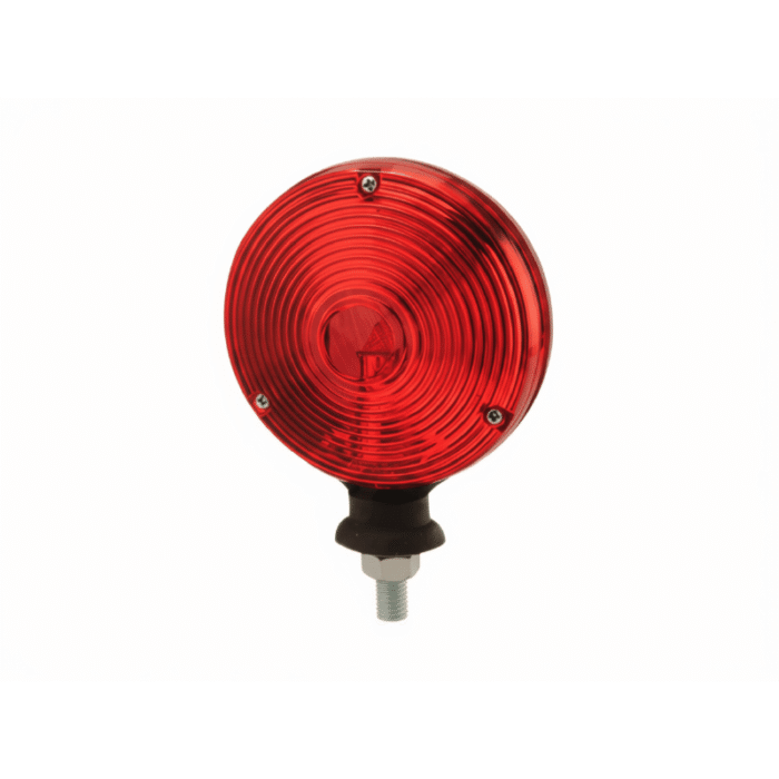 Nedking spiegellamp oranje/rood - met BA15S lampfitting - geschikt voor 12 en 24 volt gebruik - EAN: 6090431745728