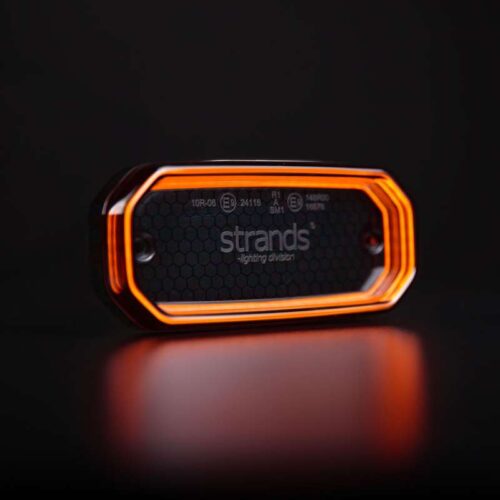 Strands FOR9T Scale position light orange - 5.0 meter cable - easy mounting guaranteed - Strands 850452 - EAN: 7323030191719