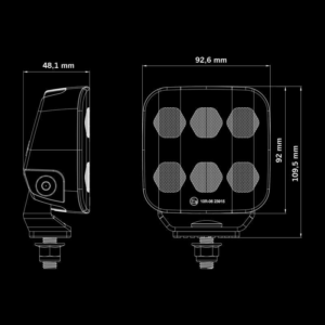 Dimensions Strands work lamp 809276 - EAN: 732030190170