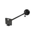 Hadley luchthoorn 95cm - black edition uitvoering - 130 dB - Hadley H00868BCE - aansluiting 6mm PTC