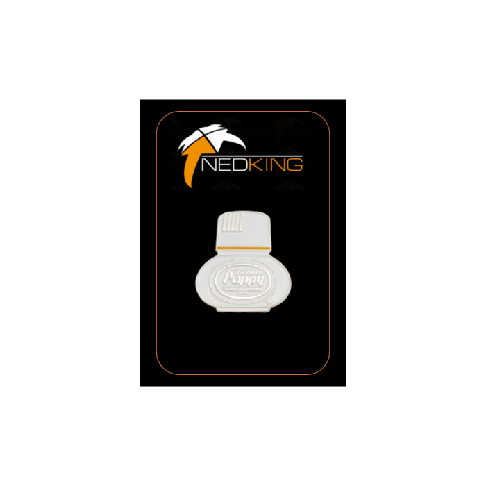 PIN - Poppy Grace Mate Jasmin - TN-501006 - nostalgie op je dashboard - metalen pin - Nedking