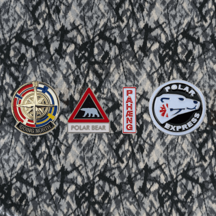 PIN - Polar Bear - TN-501007 - personaliseer je cabine - metalen pin - Nedking