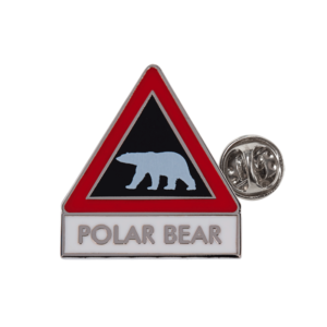 PIN - Polar Bear - TN-501007 - personalize your cabin - metal pin - Nedking