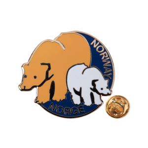 PIN - Noorse Ijsberen - TN-501010 - personaliseer je cabine - metalen pin - Nedking