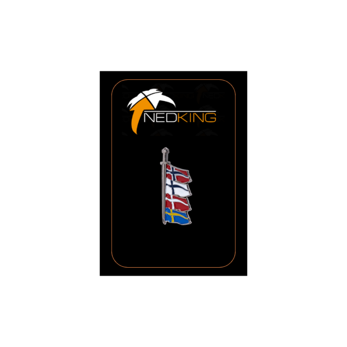 PIN - The Sword Of Scandinavia - TN-501032 - personaliseer je cabine - metalen pin - Nedking