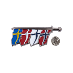 PIN - The Sword Of Scandinavia - TN-501032 - personaliseer je cabine - metalen pin - Nedking
