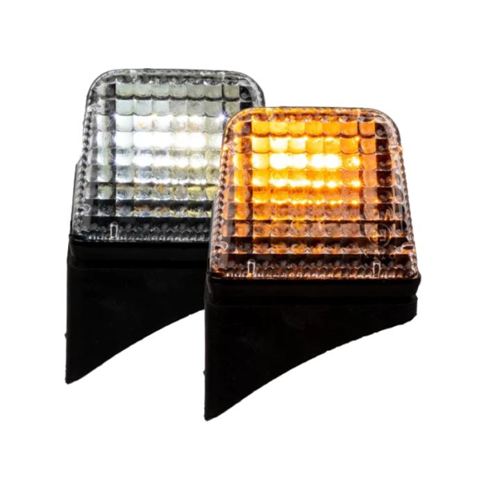 Volvo Topleuchte LED DUAL COLOR rechts - Nedking - 81033RWA-LED - 6500K und orange Standlicht - IP67 - ECE R7 ECE R10