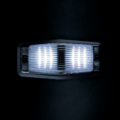 Strands IZE LED dubbelbrander Black Bullet DUAL COLOR dubbelbrander met flitser - ECE R148 en ECE R65 goedkeuring - voor 12 & 24 volt - EAN: 7323030192266