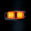 Strands IZE LED dubbelbrander Black Bullet DUAL COLOR dubbelbrander met flitser - ECE R148 en ECE R65 goedkeuring - voor 12 & 24 volt - EAN: 7323030192266