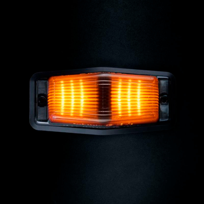 Strands IZE LED Doppelbrenner Black Bullet DUAL COLOR Doppelbrenner mit Blitzlicht - ECE R148 und ECE R65 Zulassung - für 12 & 24 Volt - EAN: 7323030192266