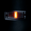 Strands IZE LED dubbelbrander Black Bullet DUAL COLOR dubbelbrander met flitser - ECE R148 en ECE R65 goedkeuring - voor 12 & 24 volt - EAN: 7323030192266