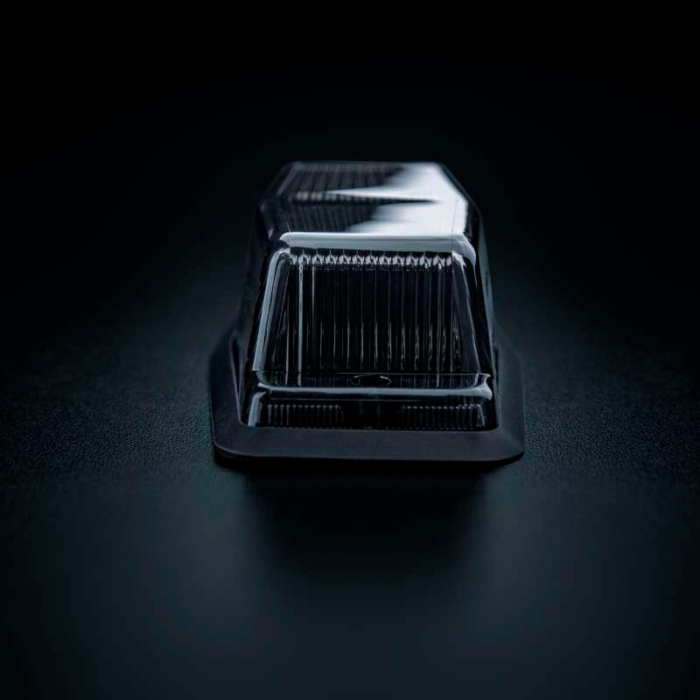 Strands 850459 - 21 Blitzmuster - Smoke-Glas