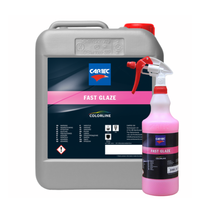 Cartec Fast Glaze 1 Liter und 5 Liter Variante