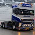 Hoekschilden set Volvo FH4 - Geschikt voor Volvo FH4/ Scania R / Renault T - Vepro 4077S - ABS-PMMA - Truckstyling