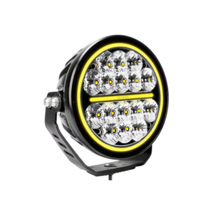 Siberia XP Driving Light 7 Zoll Fernscheinwerfer - zweifarbiges Standlicht - geeignet für 12 und / oder 24 Volt Betrieb - Strands 270985 - 16 LED-Punkte - EAN: 7323030193294