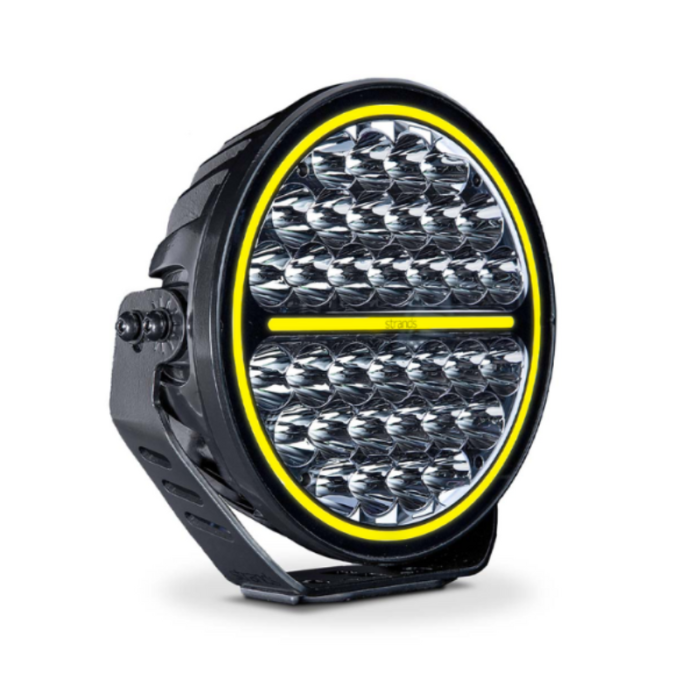 Siberia XP Driving Light 9 Zoll Fernscheinwerfer - zweifarbiges Standlicht - geeignet für 12 und / oder 24 Volt - Strands 270992 - 34 LED-Punkte - EAN: 7323030193324