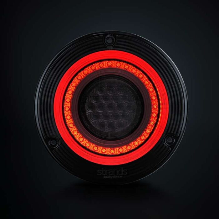 Strands FOR9T Orbi tail light - ECE R148 800651 - 3 chamber LED tail light - suitable for 12&24V - IP67