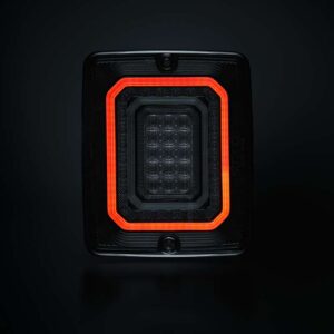 Strands FOR9T Illusion 3-chamber rear light - ECE R148 - brake light, tail light and dynamic turn signal - 12&24V