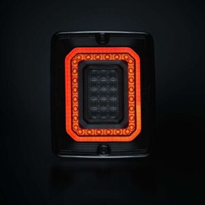 Strands FOR9T Illusion 3-chamber rear light - ECE R148 - brake light, tail light and dynamic turn signal - 12&24V