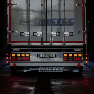 Strands Illusion taillight mounted on a truck