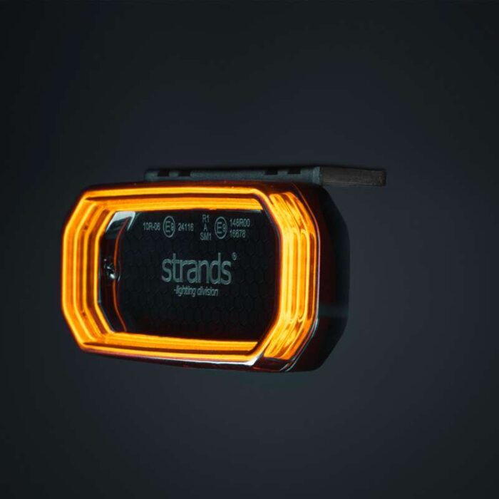 Strands beugel voor Scale en Gravity - geschikt voor markeringslampen van 75-90 mm - 850450 - polycarbonaat - auto, vrachtwagen en meer