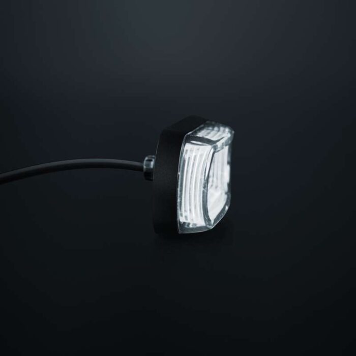 Gravity position light - 2.5 meter cable - Smoke housing - IP67 - 4.5 Watt