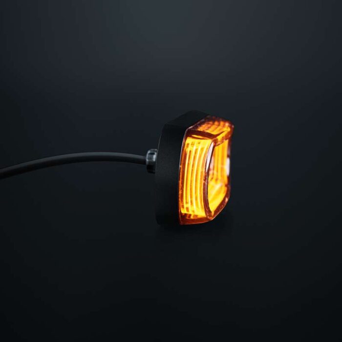 Gravity positielamp - 2.5 meter kabel - Smoke behuizing - IP67 - 4.5 Watt