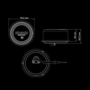 Afmetingen FOR9T geo rood