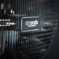 Strands IZE LED verstraler voorzien van een lichtgevend logo