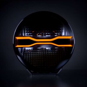 Strands FOR9T Dragon Drive 9 inch - 270969 - DUAL COLOR standlicht oranje / wit - 12.000 Lumen - ECE R148, ECE R149 - EAN: 7323030193522