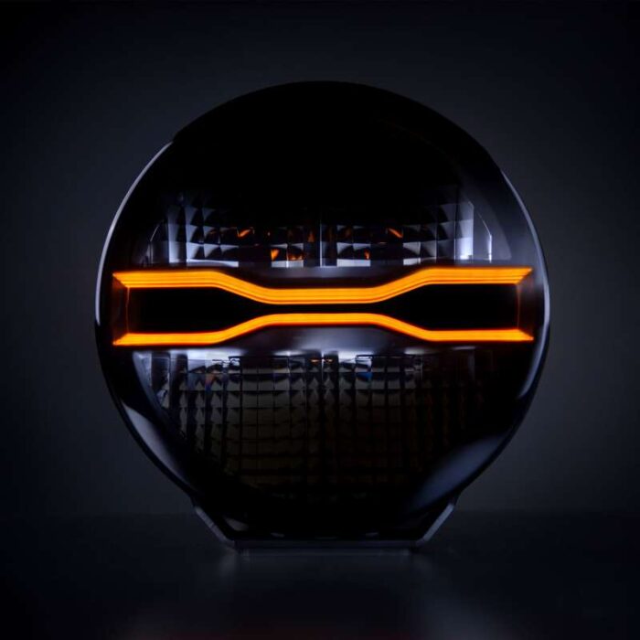 Strands FOR9T Dragon Drive 9 inch - 270969 - DUAL COLOR position light orange / white - 12,000 Lumens - ECE R148, ECE R149 - EAN: 7323030193522