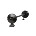 Neking luchthoorn 95c, black - 120 dB - EAN: 7423515610640 - 8mm luchtaansluiting