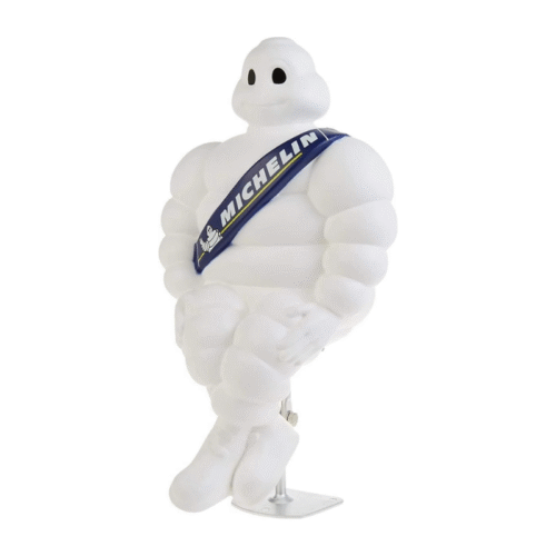 Michelin pop 40cm met montagevoet - voor op de cabine - met echtheidscertificaat