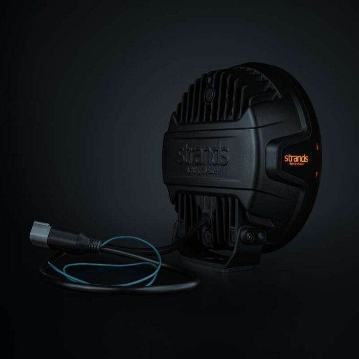 FOR9T Dragon Drive 7 Zoll - geeignet für 12&24 - 7800 Lumen! - DUAL COLOR Standlicht orange / weiß - ECE R148 / R149 Prüfzeichen - DT-4 Anschluss 