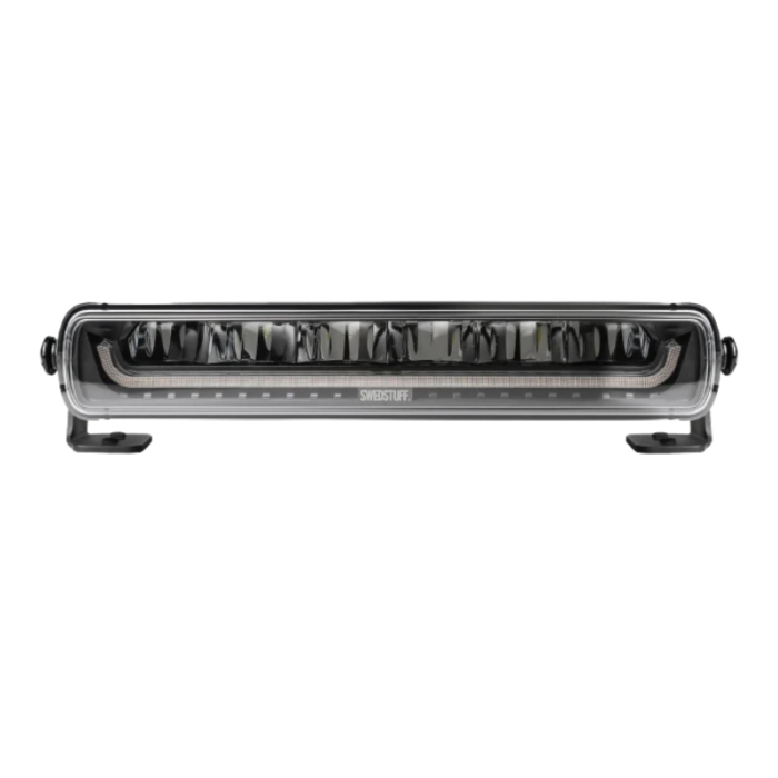 Swedstuff LED bar SR 10 Zoll - geeignet für 12&24V - 2900 Lumen - mit orange - weißem Standlicht - DT-4 Anschluss - ECE R148 / R149