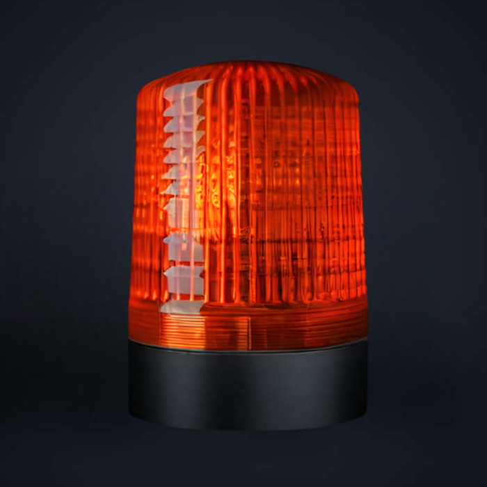 Strands IZE LED Lighthouse Rundumleuchte orange - ECE R65 - 12 & 24 Volt - 2 LED's - Hella KL-7000