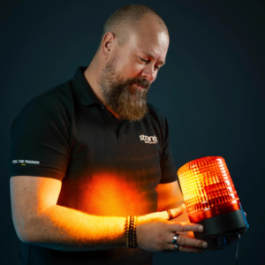 EAN: 7323030203054 - LED warning lamp - ECE R10 - for truck, car and more