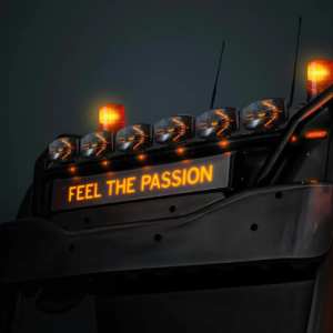 Strands Lighthouse beacon mounted on a truck