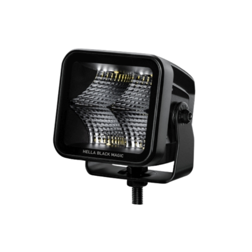 Hella Black Magic Cube 3,2 Zoll – IP68 + IP69K – 12 & 24 Volt – DT-2-Anschluss – EAN: 4082300840926 – LED Arbeitsleuchte für Pkw, Lkw, Traktoren und mehr
